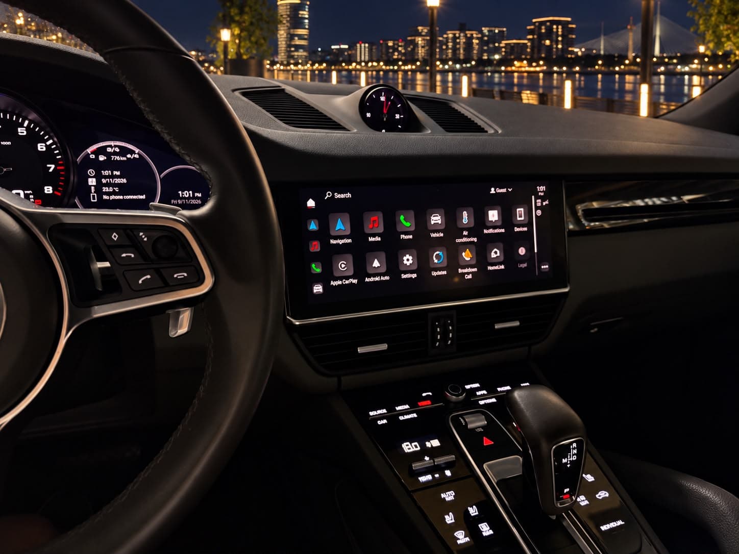 Porsche Cayenne enterijer